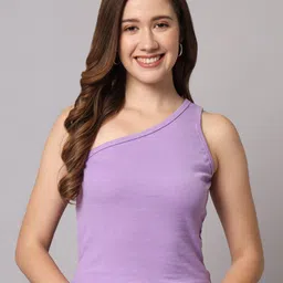 Funday Fashion One Shoulder Fitted Top-picture-29