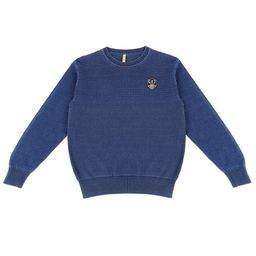 Gini and Jony Boys Blue Crop Sweater Vest-image-62