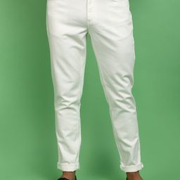 V-Mart Men Mid-Rise Slim Fit Cotton Regular Trousers-picture-15