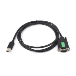 Waveshare Industrial 1.5m USB Type a To DB9 Male/Female Port RS232 Serial Adapter Cable image 1