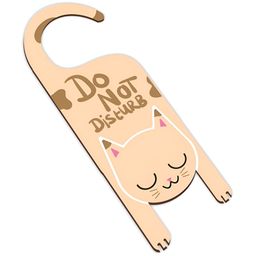 CVANU Do Not Disturb Sign Boards Wooden Hanging Wall Decor-picture-0