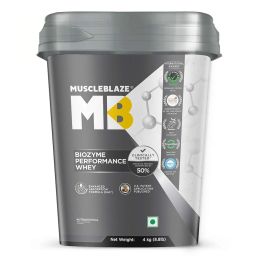 MuscleBlaze Biozyme Performance Whey,  8.8 lb  Chocolate Peanut Butter -27