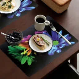 ramraj store Rectangular Pack of 6 Table Placemat image 3