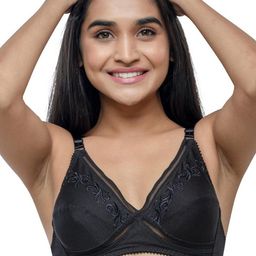 Lovable Floral Self Design Full Coverage Cotton Everyday Bra With All Day Comfort-3