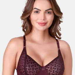 SKDREAMS Self Design Full Coverage Cotton Everyday Bra With All Day Comfort image 1
