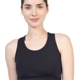 BLUEFICUS Non Padded Full Coverage Moisture Wicking Pure Cotton Workout Bra image 1