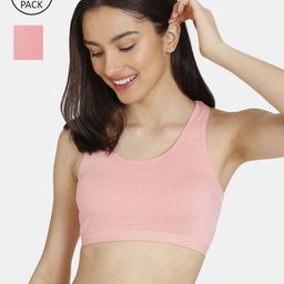 Zivame Pack Of 2 Full Coverage All Day Comfort Bralette Bra-4
