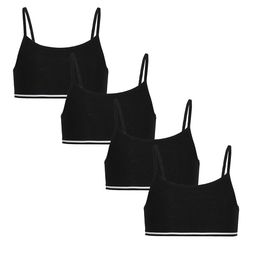 Charm n Cherish Girls Pack Of 4 Full Coverage Camisole Bra With All Day Comfort-picture-3