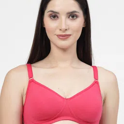 DressBerry Full Coverage Non-Padded T-Shirt Bra With Side Shaper N-OP-9900-FUCHSIAPINK-33