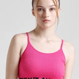 ONLY Half Coverage Styled Back Bra With Moisture Wicking-image-1