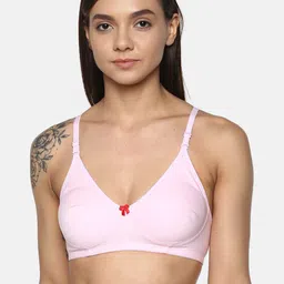 Leading Lady Non-Wired Non-Padded Seamless Cotton Bra NEW-COOL-PK-1-49