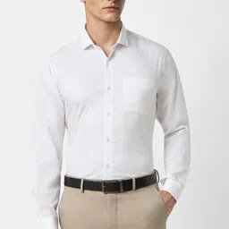 peter england Men Slim Fit Printed Spread Collar Formal Shirt-picture-44