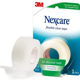 Flexible Clear First Aid Tape, Tears Easily, 1 Roll Adhesive Band Aid-image-83