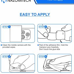 Nazomi Tech Back Camera Lens Glass Protector for Tecno Spark Go 1 image 4