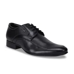 Bata Men Black Textured Formal Derbys-picture-20
