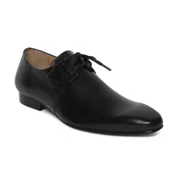 GABICCI Men Black Solid Formal Derbys-image-11