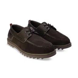 Paragon Men Suede Boat Shoes-picture-50