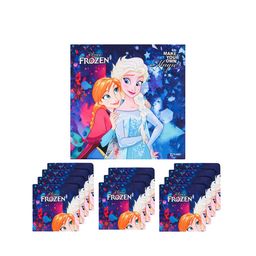 Kuber Industries Kids Pack Of 12 Disney Printed Pure Cotton Handkerchieves-49