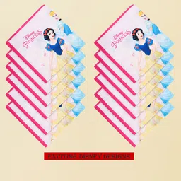 Kuber Industries Kids Pack Of 12 Printed Cotton Handkerchiefs-image-51