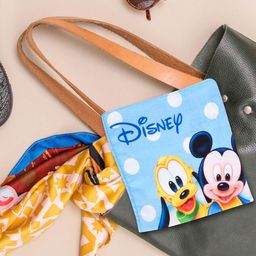 Kuber Industries Kids Pack Of 12 Mickey Mouse Printed Pure Cotton Handkerchieves-image-63