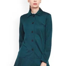 BAESD Spread Collar Fleece Overcoat-picture-17