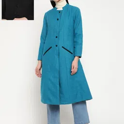 Be Indi Women Reversible Acrylic Winter Overcoat-image-42