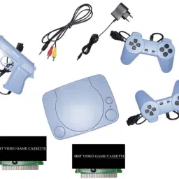 lightgaming 7 Classic TV Game Console Inbuilt Game Contra, Super Mario Bros with 2 Cassette NA GB with Contra, Super Mario Bros, F1 Race, Cricket Game-picture-35