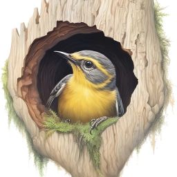 60 cm Bird 3d type design wall sticker Self Adhesive Sticker-image-26