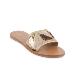 Anouk Embellished Open Toe Flats-12