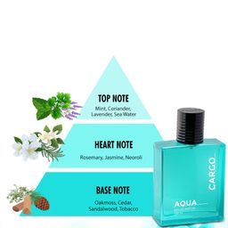 CFS Ice Water & Cargo Aqua Set Of 2 Long Lasting Eau De Parfum - 100ml Each image 2