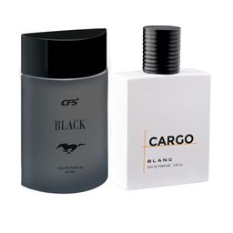 CFS Black & Cargo Blanc Set Of 2 Long Lasting Eau De Parfum - 100ml Each-10