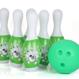 6 pins 1 Ball Bowling Game Set for Kids Toy Sports Bowling Set Bowling green Bowling Ball Sports Bowling Set-24