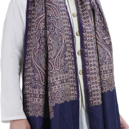 Life and style Wool Paisley Men Shawl-image-21