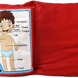 Fabric Learning Book with India Theme – Soft Toy for Kids-image-82