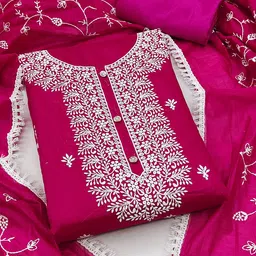 KALINI Embroidered Unstitched Dress Material-image-21