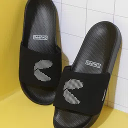 CHUPPS Men Printed Velcro ErgoX Plus Sliders-image-63