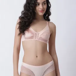 GRACIT Women Pink Self-Design Lingerie Set LST10-10-34-image-60