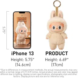 psa Labubu Doll – Original Soft Plush Toy with Signature Mischievous Smile - 17 cm image 3