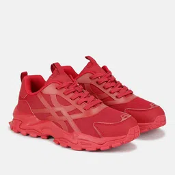 United Colors of Benetton Textured Lace-Up Moulded Knot Logo Athletic Sneakers Sneakers For Men-picture-35