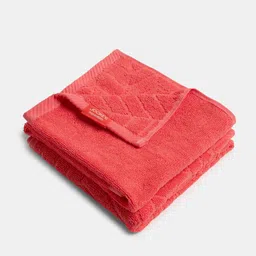 Jockey Pack of 2 Cotton Terry 500 GSM Ultrasoft and  Durable Patterned Hand Towel-image-68