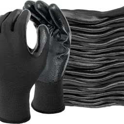 5 PAIR Latex Coated Anti Cut Resistant Work Glove for Industrial Construction Nylon, PolyesterSafety Gloves-image-26