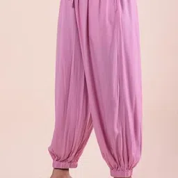 Solid Rayon Women Harem Pants-image-30