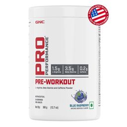 GNC Pro Performance Pre-Workout,  0.79 lb  Blue Raspberry -9