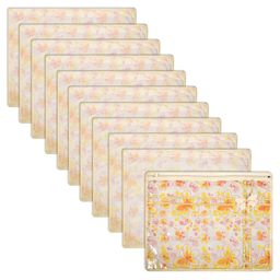 Kuber Industries Cream Set of 12 Reusable Drawer Organisers image 1