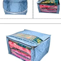 Ajabh Grey Set of 3 Regular Multi-Utility Organisers image 2