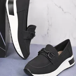 Jove Women Lightweight Slip-On Loafers-44