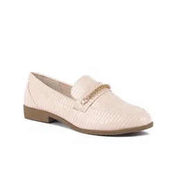 London Rag Women Textured Horsebit Loafers-20
