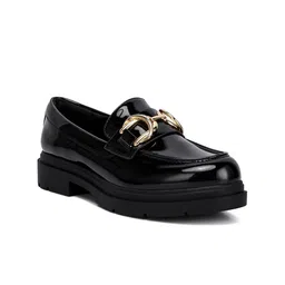 London Rag Women Slip-On Horsebit Loafers-image-7