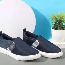WALKWAY by Metro Men Striped Slip-On Sneakers-image-31
