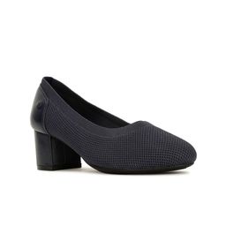 Bata Women Round Toe Slip-On Block Pumps-45